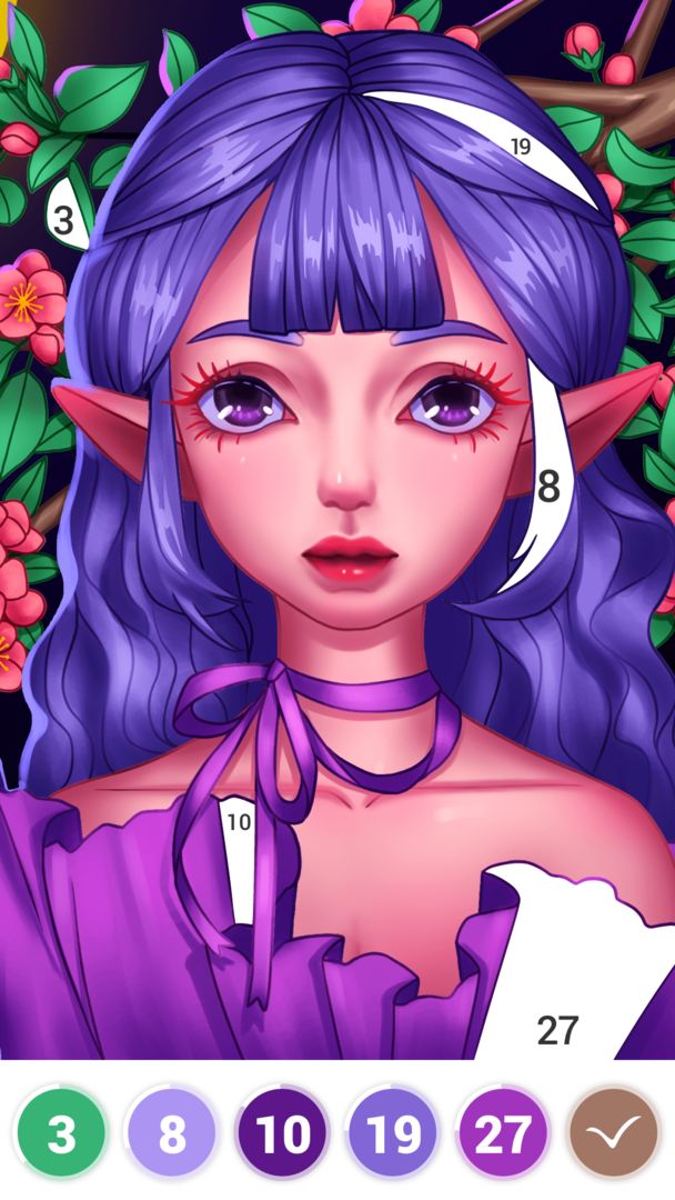 Art Coloring - Color by Number ภาพหน้าจอเกม