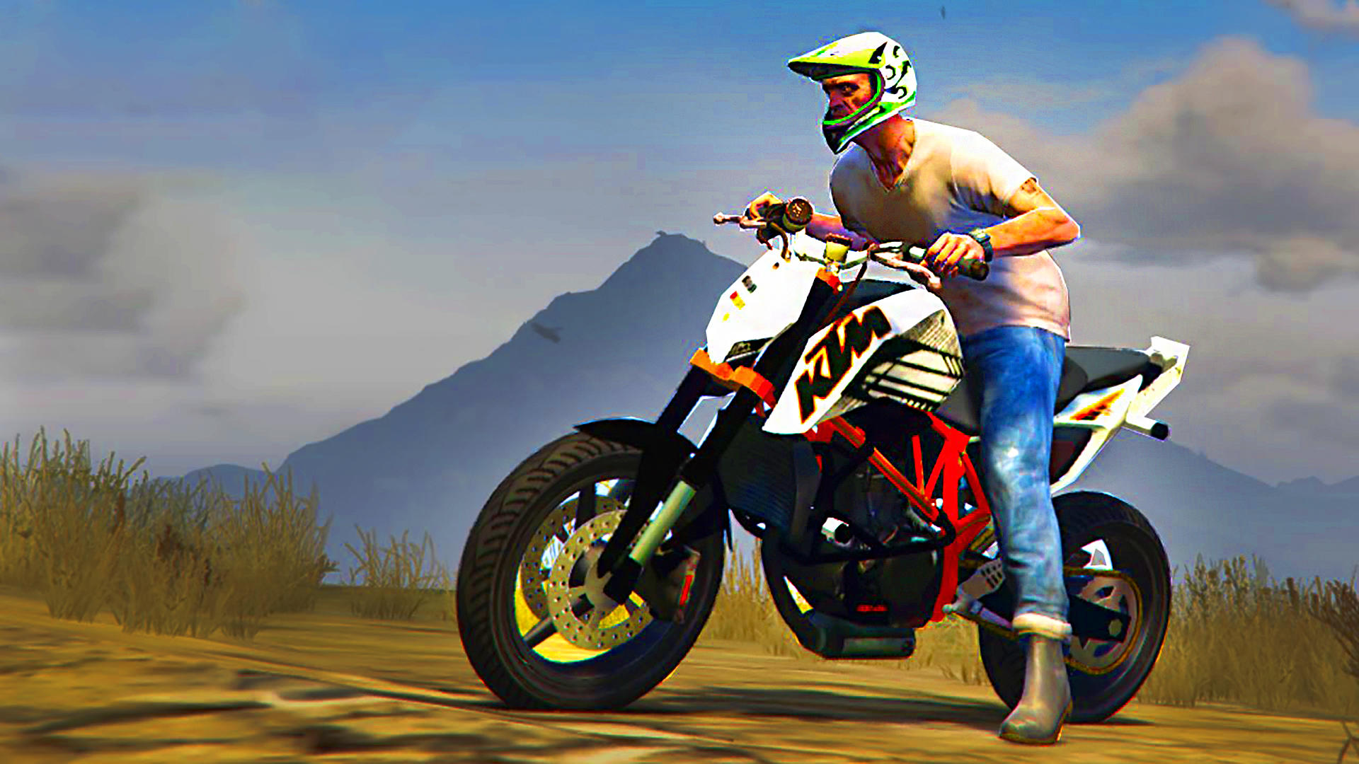 Captura de Tela do Jogo Ktm Bike Racing Moto GP Master