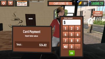 Coffee Shop Simulator Game 3D Game Screenshot