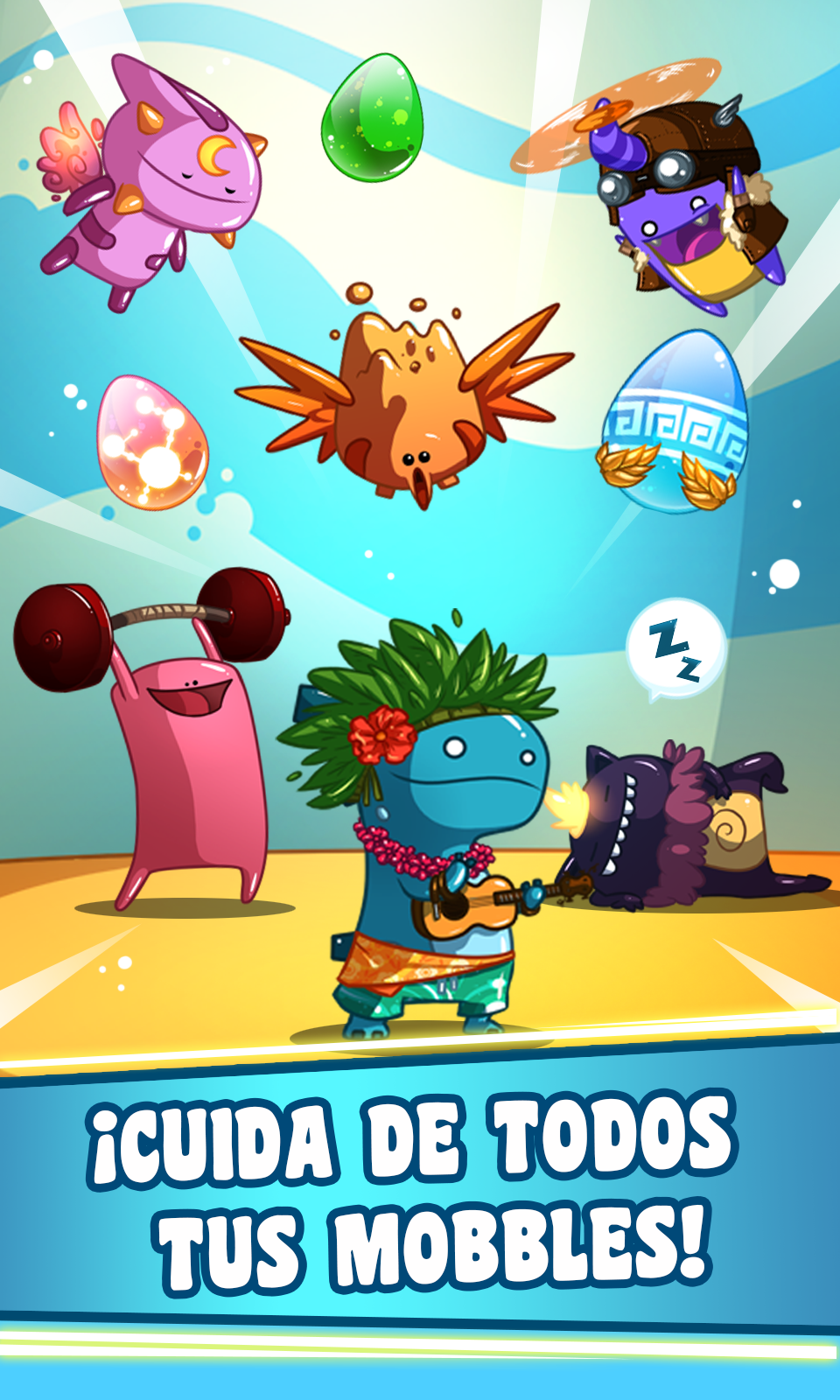 Captura de Pantalla del Juego Mobbles - the mobile monsters
