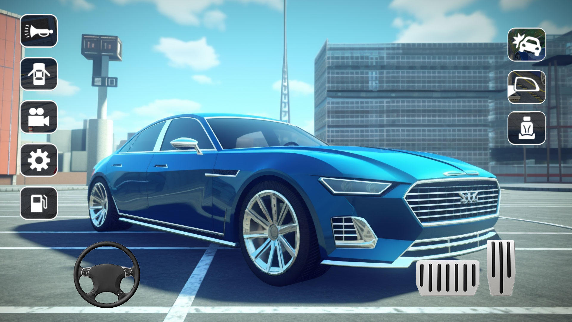 Cuplikan Layar Game Car Parking 3d: car game 3d