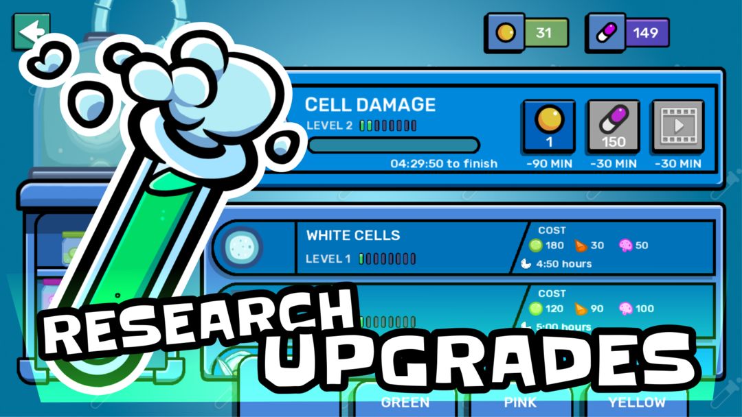 Hyper Cell Defense screenshot game