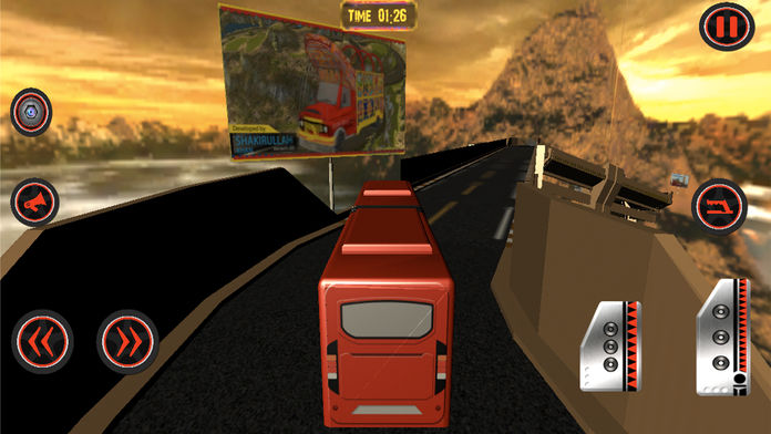 Screenshot of Metro Bus Driver - Hill Simulator