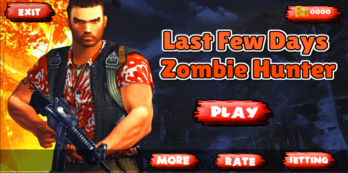 Last Few Days Zombie Hunter Game Screenshot