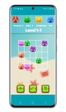 Connect Jelly Game Screenshot