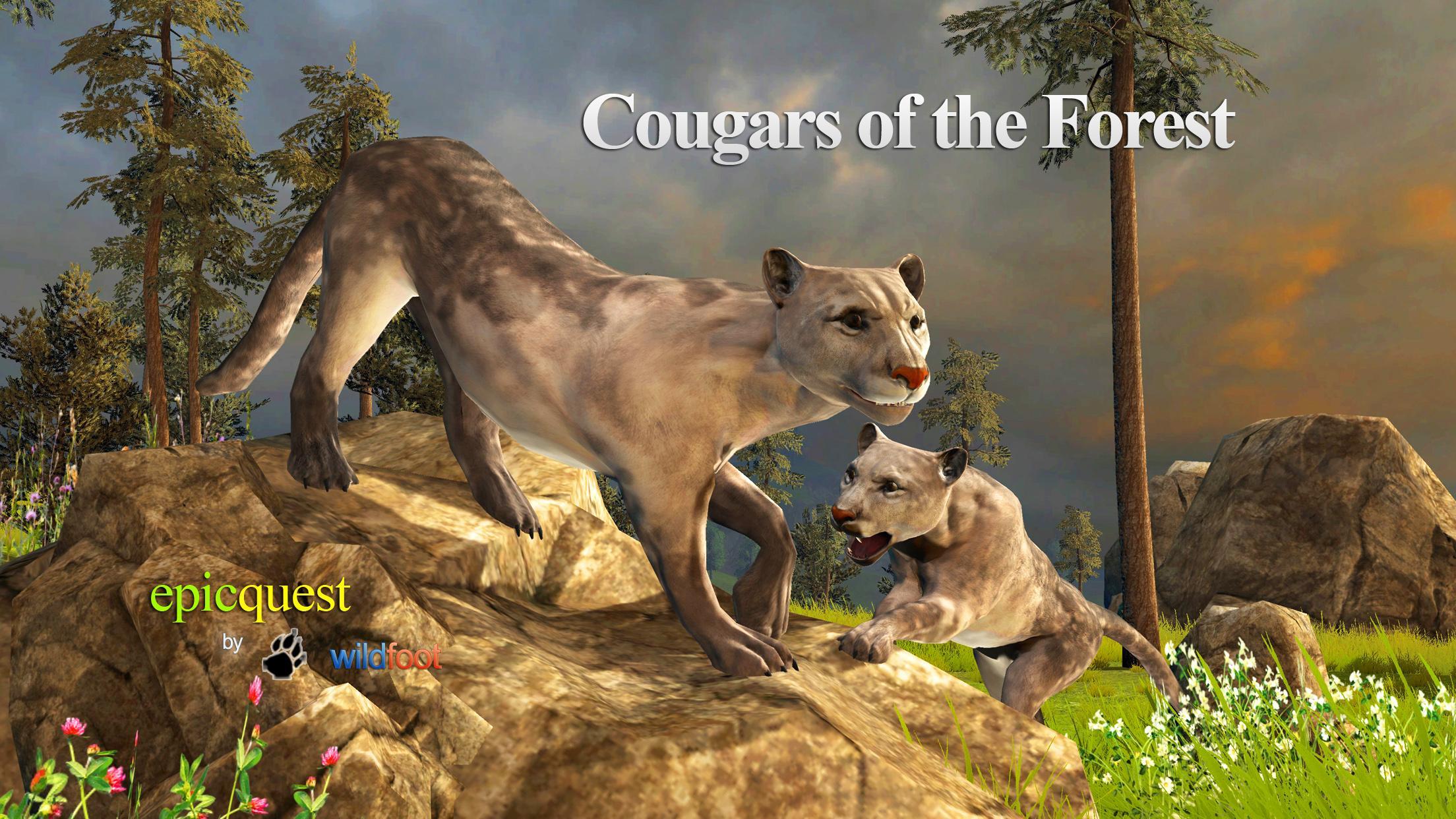 Cougars of the Forest Game Screenshot