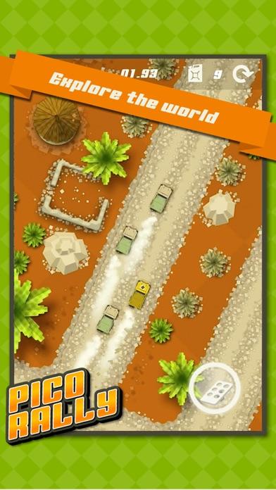 Pico Rally Game Screenshot