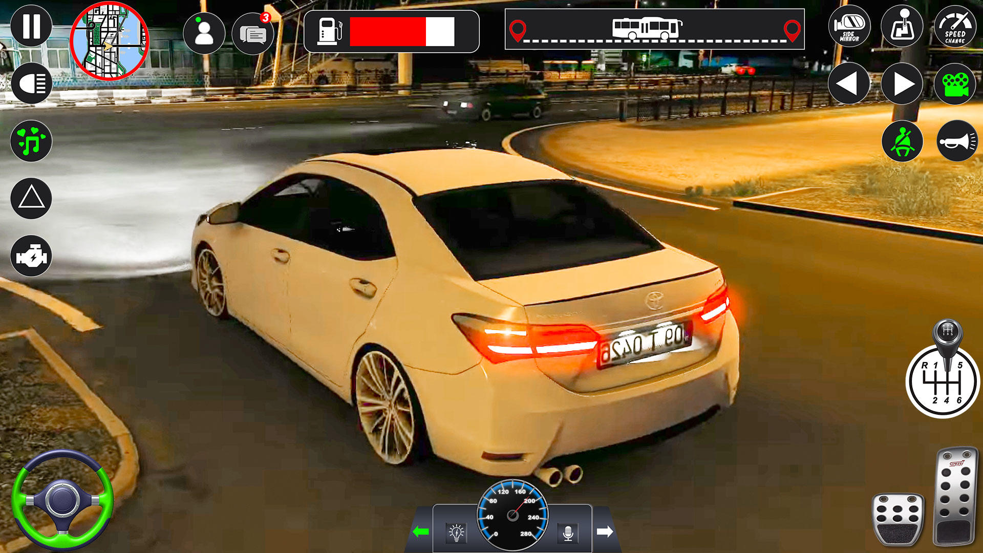 City Car Parking Car Driver 3D Game Screenshot