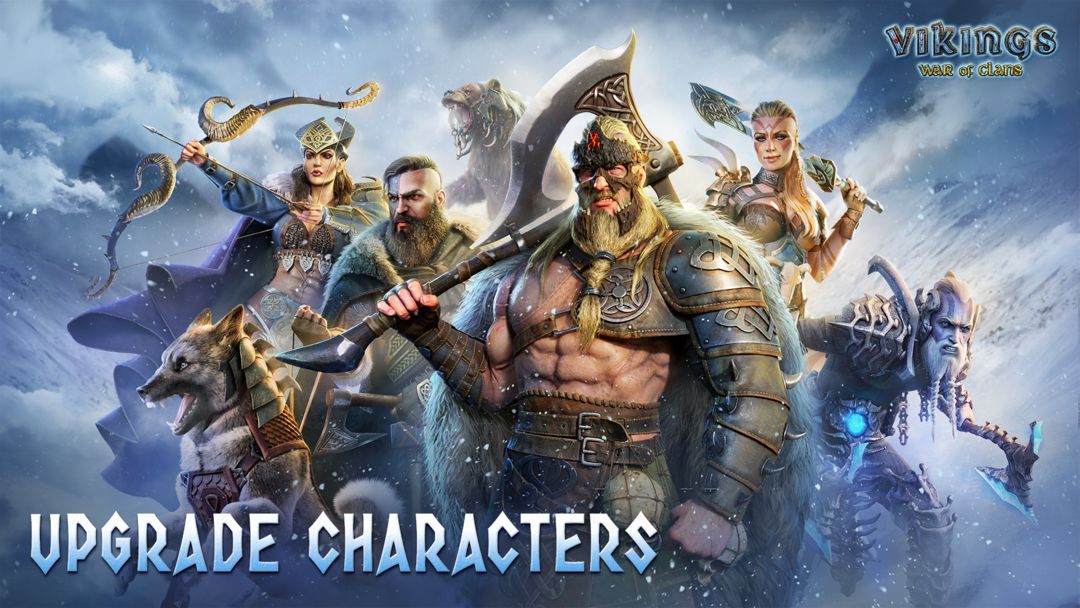 Vikings: War of Clans ภาพหน้าจอเกม