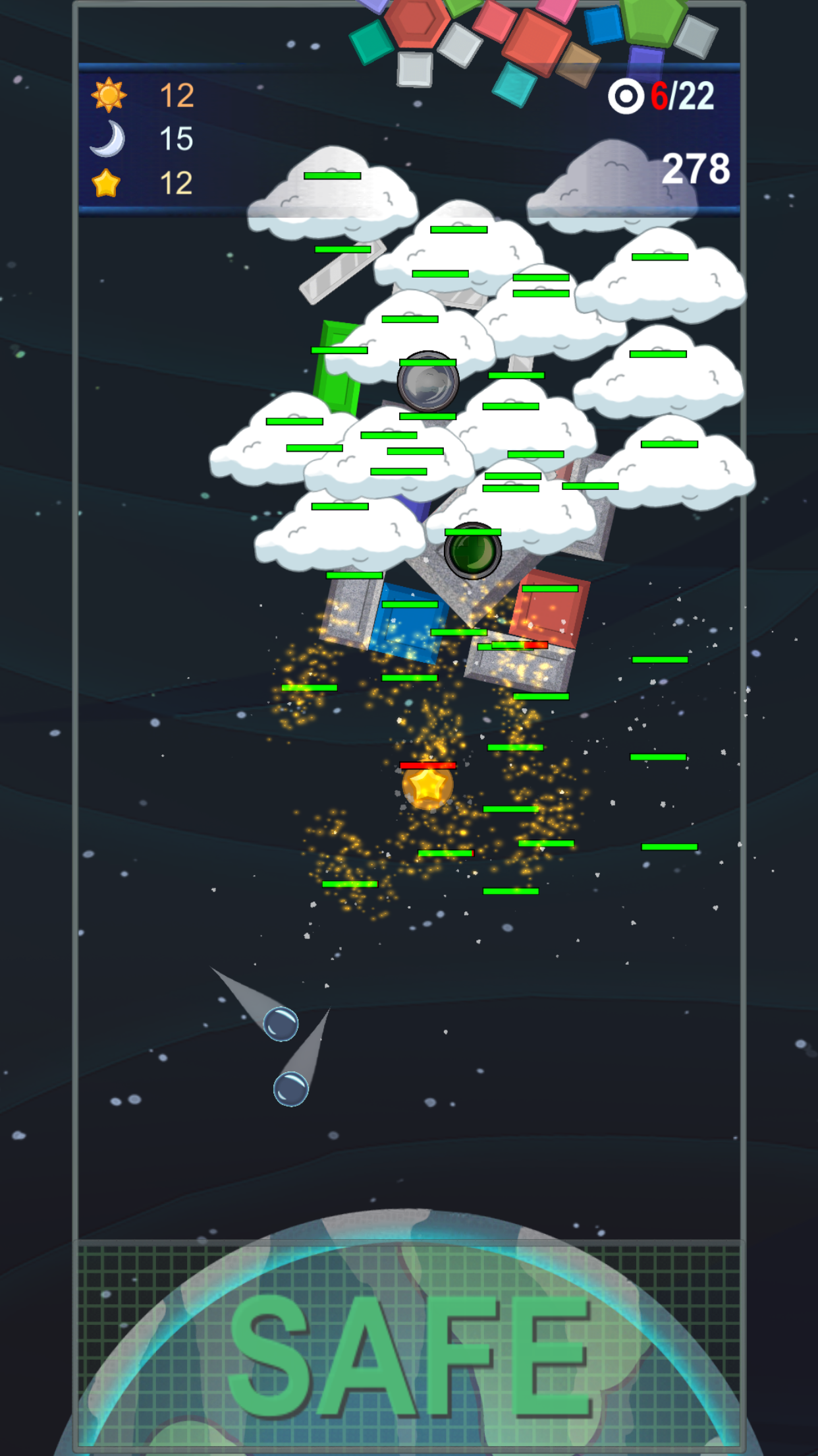 弹珠救地球 Game Screenshot