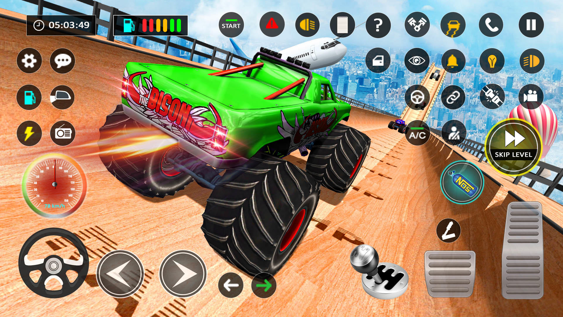 Ảnh chụp màn hình Extreme Monster Truck Games 3D