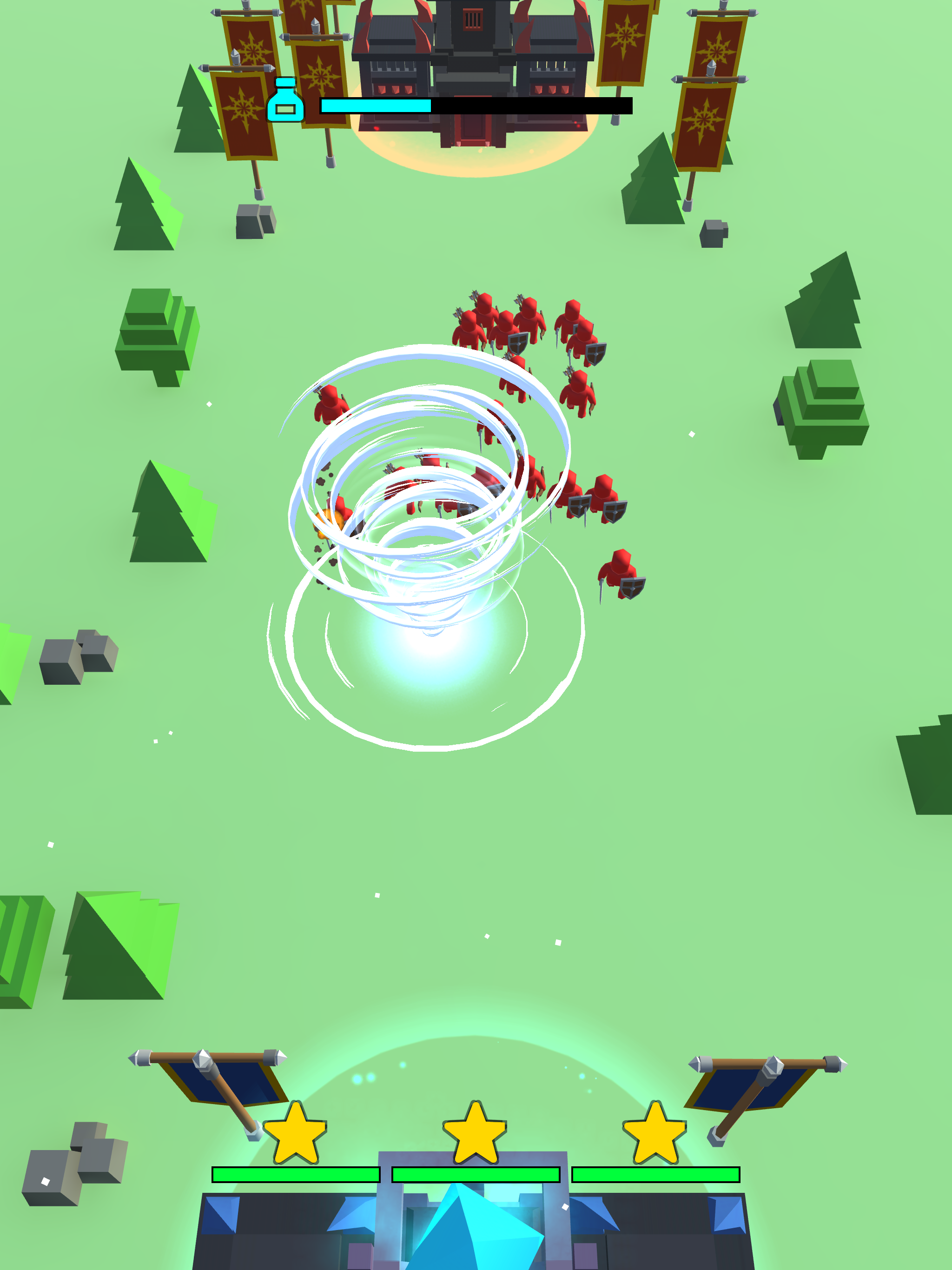 Draw Defence Game Screenshot
