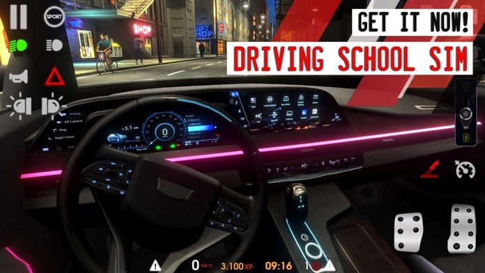 Driving School Sim 2020 게임 스크린 샷