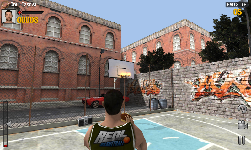 Real Basketball Game Screenshot