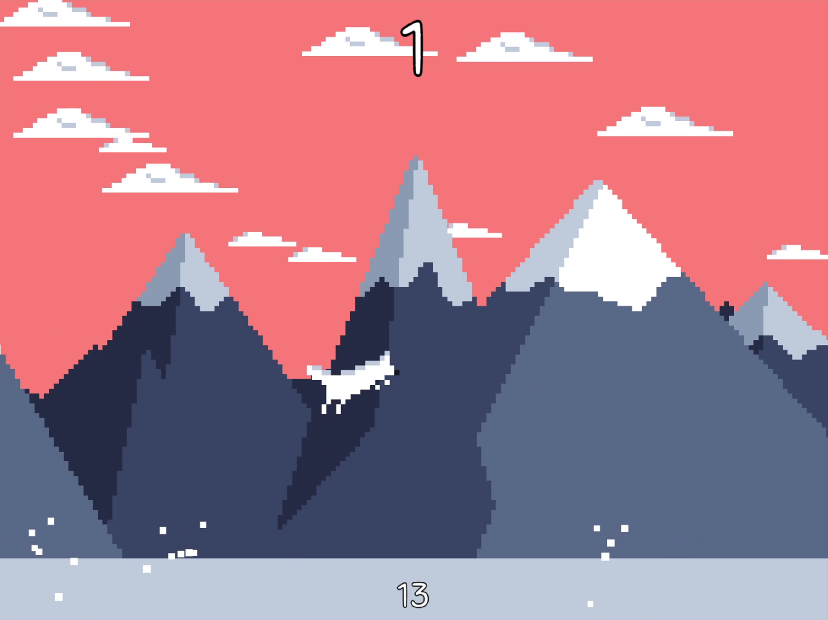 Screenshot of Snow Pounce