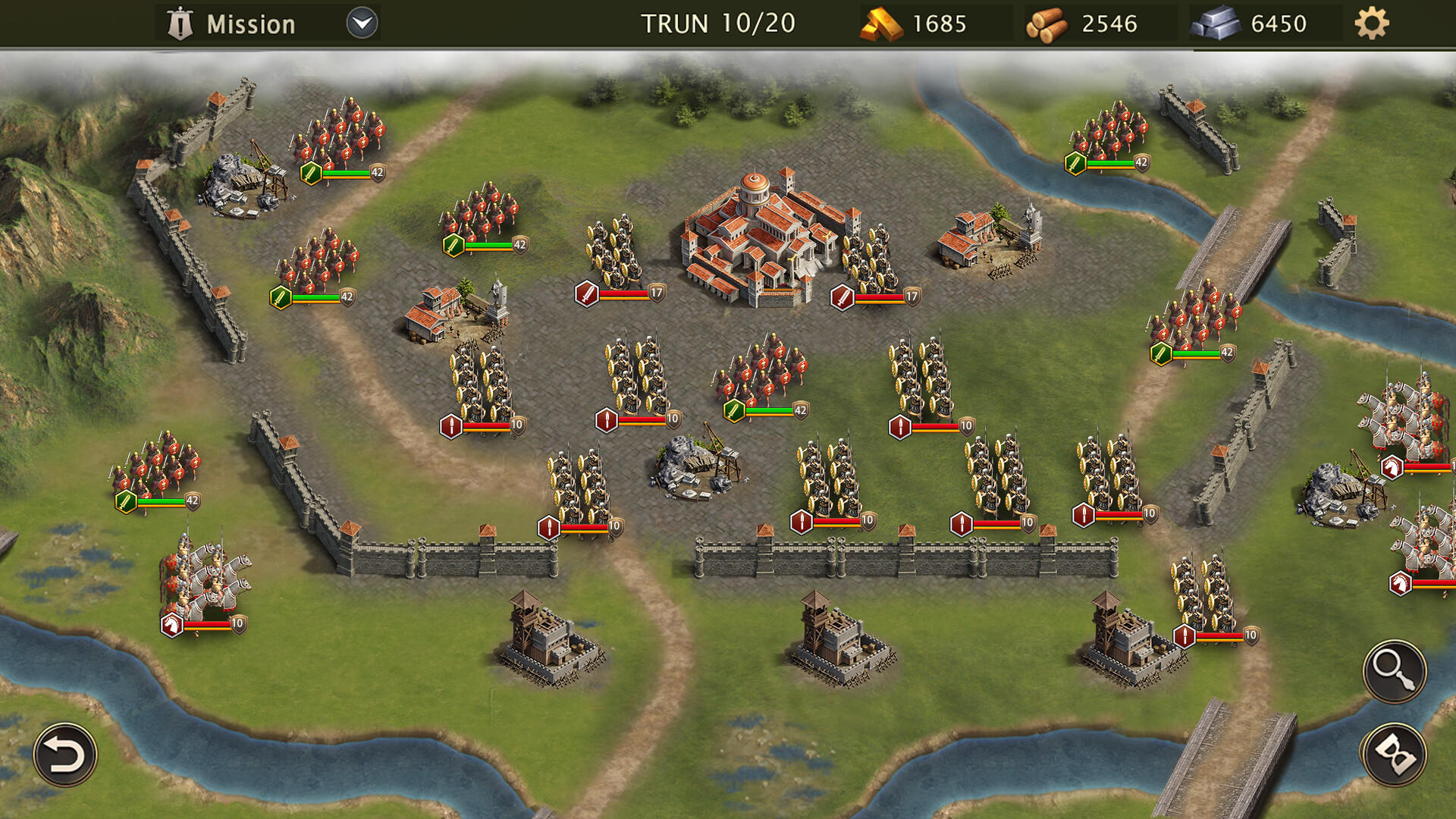 Screenshot of Grand War: Rome