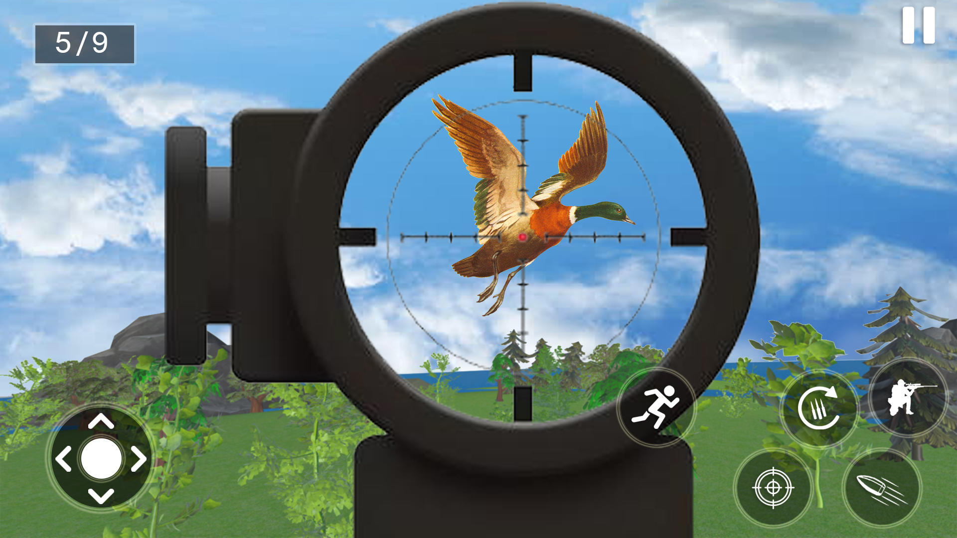 Screenshot of Duck Hunting 3d: Bird Shooter