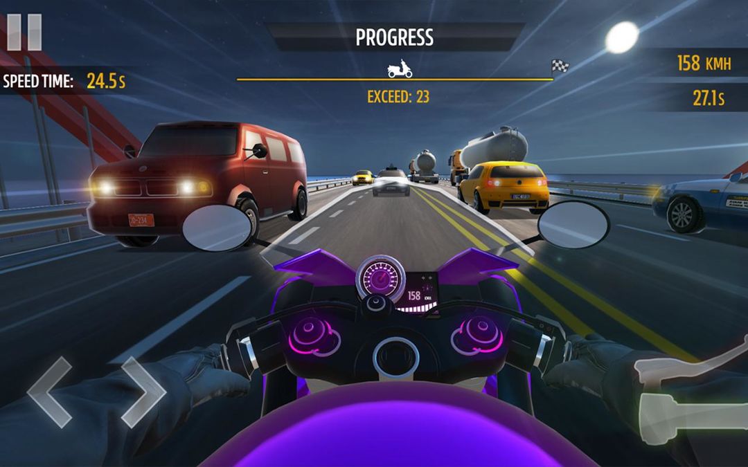 Screenshot of Motorcycle Racing
