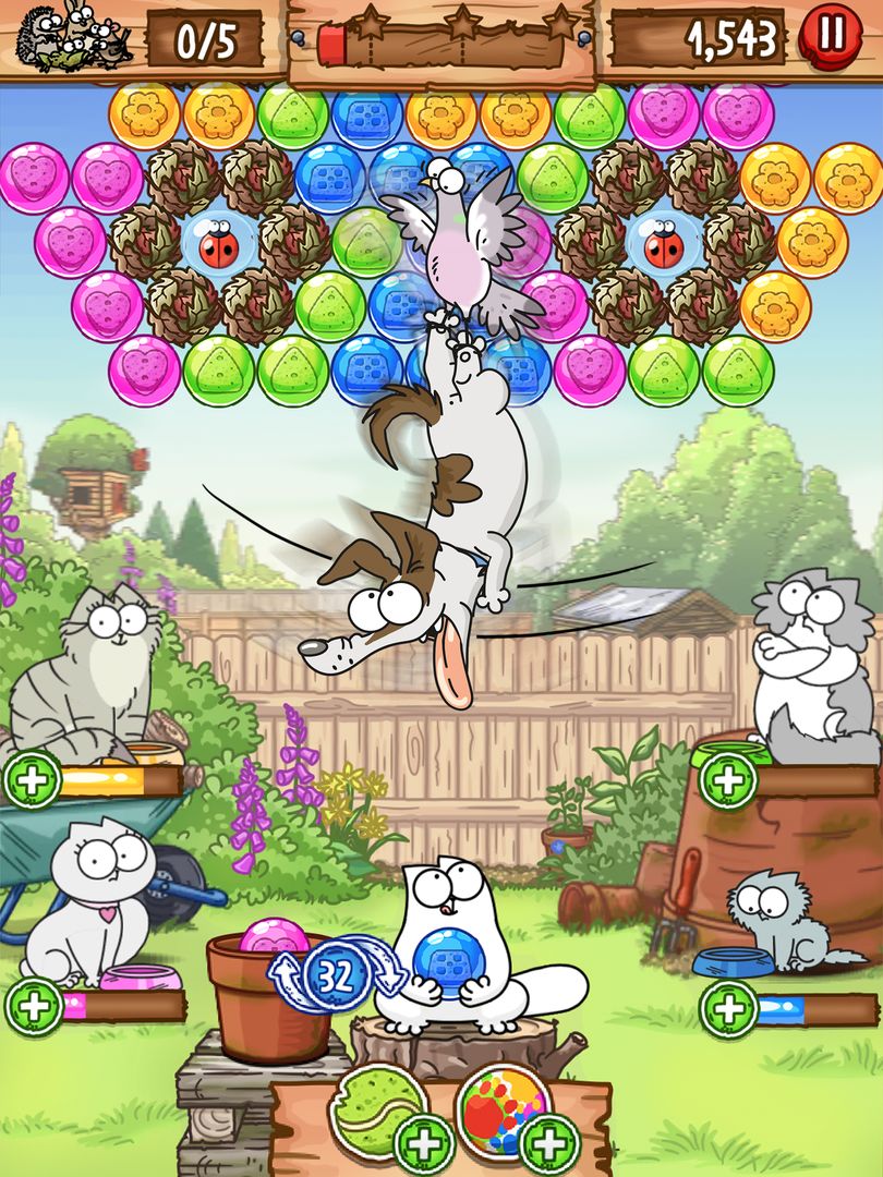 Screenshot of Simon's Cat - Pop Time