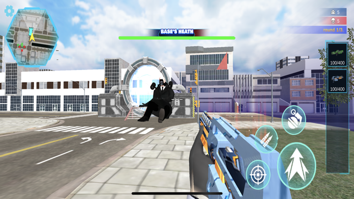 Juggernaut Astro Toilet 72 FPS Game Screenshot