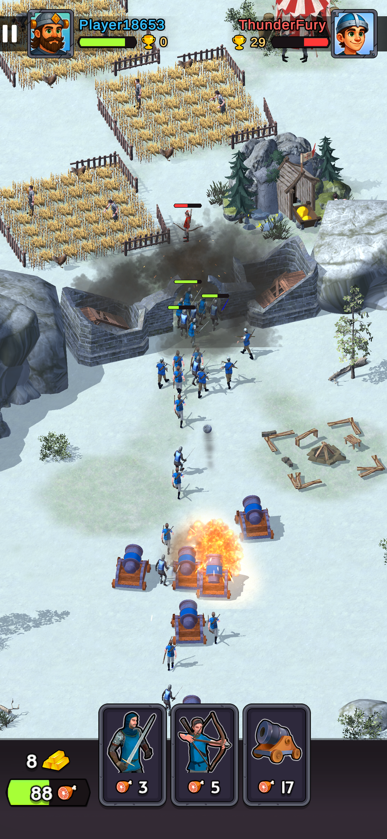 Siege Royale Game Screenshot