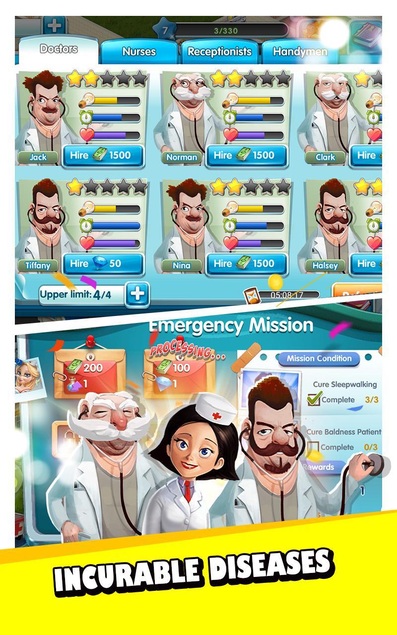 Sim Hospital Game Screenshot