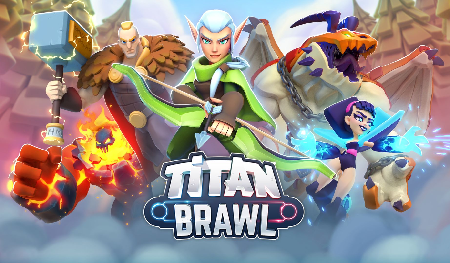 Screenshot of Titan Brawl