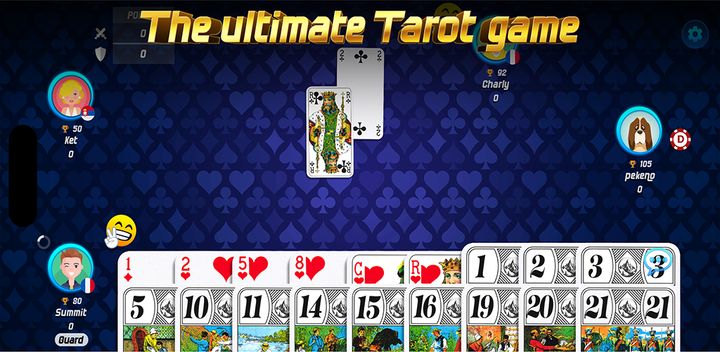 Jogo de cartas online de tarô versão móvel andróide iOS apk baixar