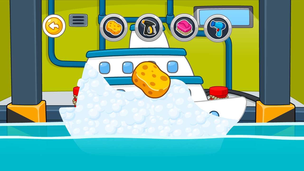 Ship wash Game Screenshot