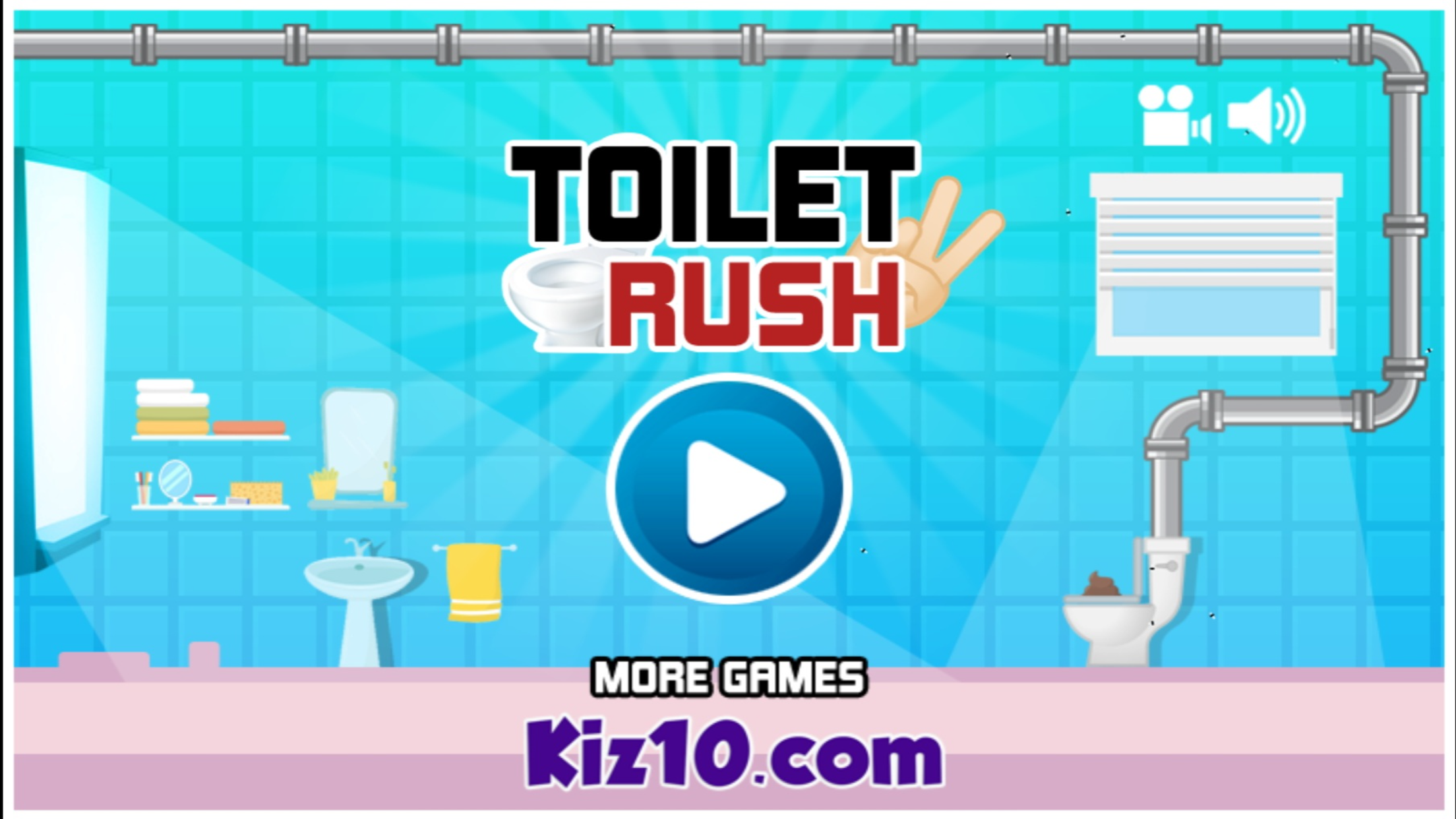 Captura de Tela do Jogo Toilet Rush Race: Draw Puzzle