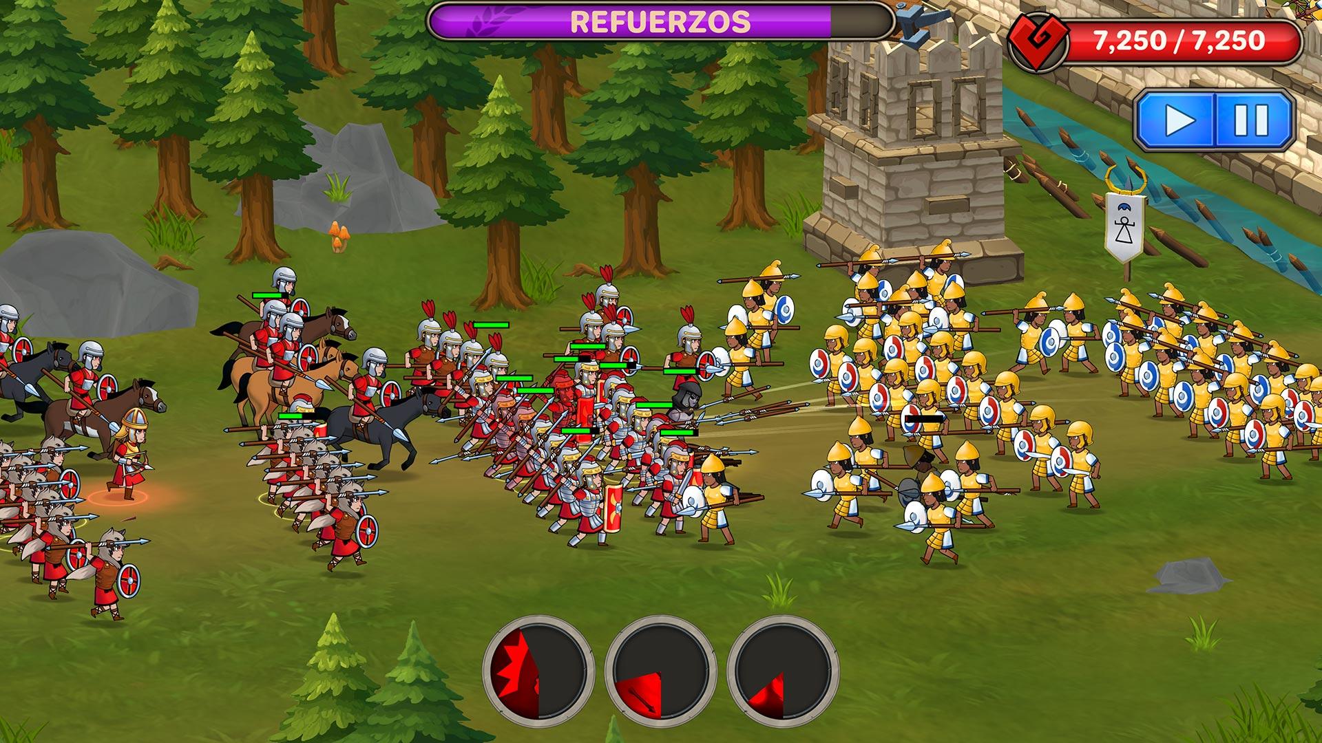 Grow Empire: Rome Game Screenshot