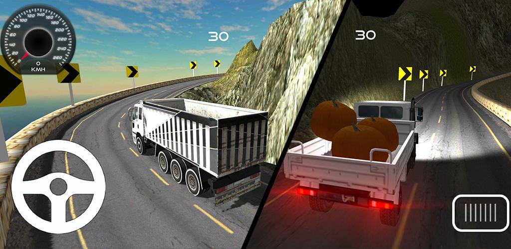 Banner of Truck Driver 3D : Hill Climb 2.2