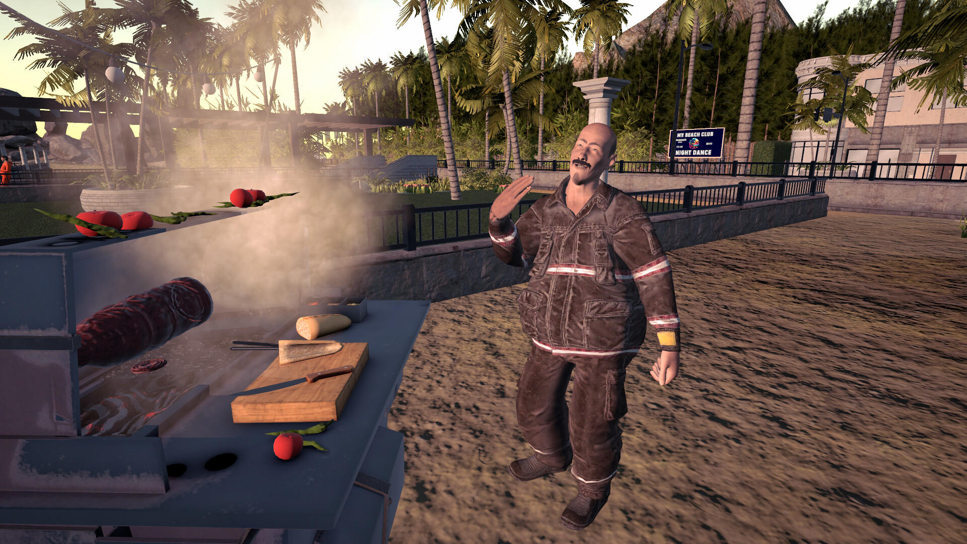 Screenshot of Beach Club Simulator 2024