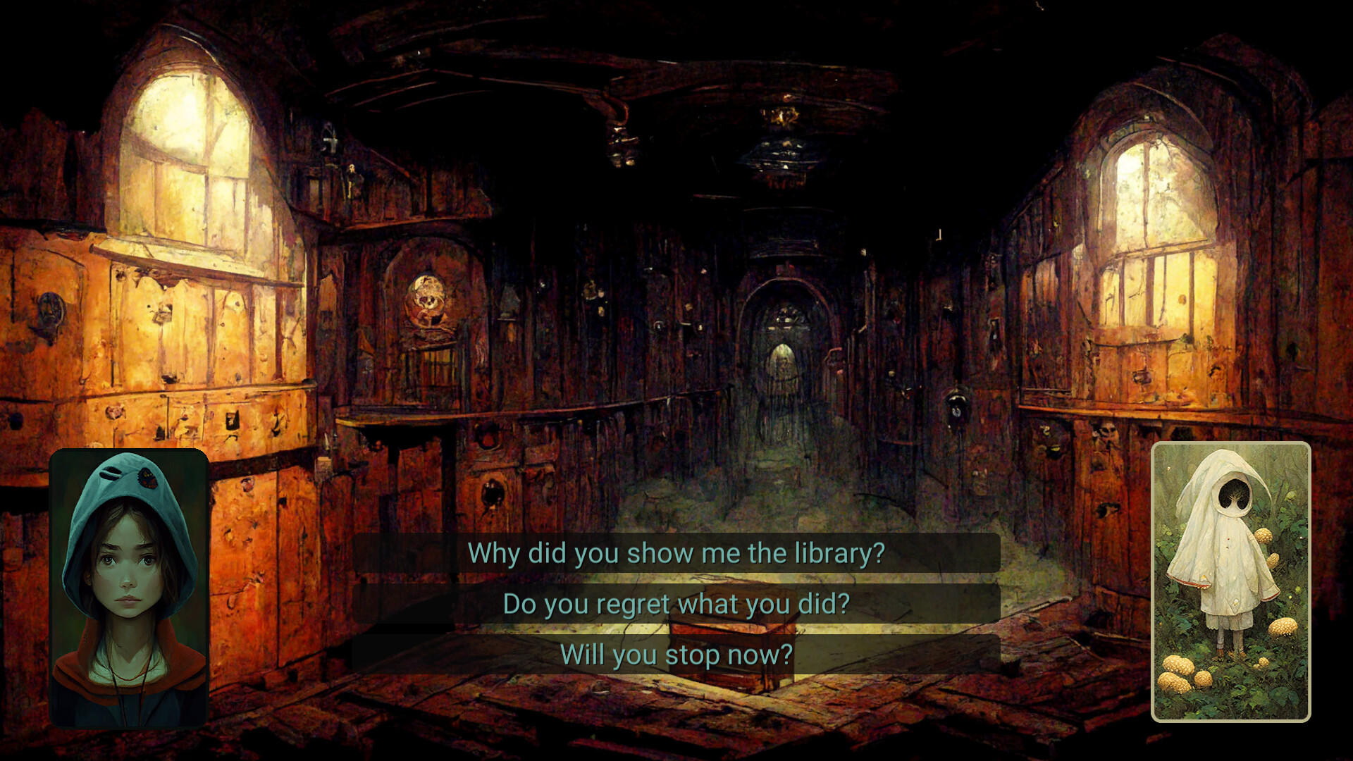 Traveler - The AI Story 게임 스크린 샷