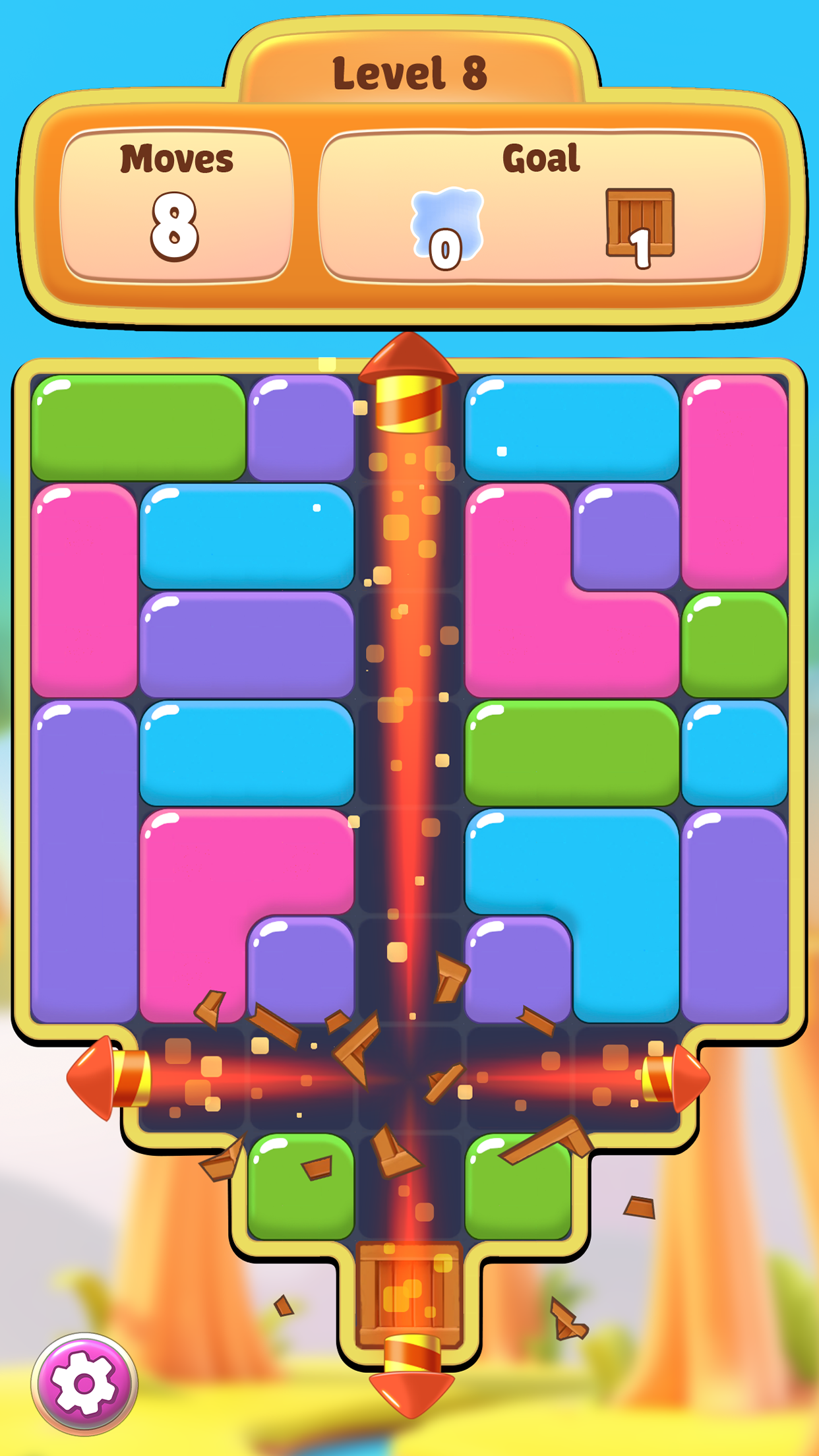 Jelly Match Game Screenshot