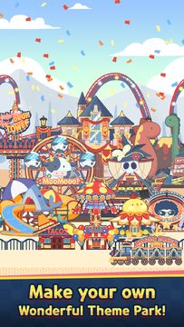 Piglet's Push Push Theme Park Game Screenshot