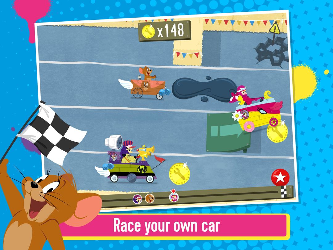 Boomerang Make and Race screenshot game