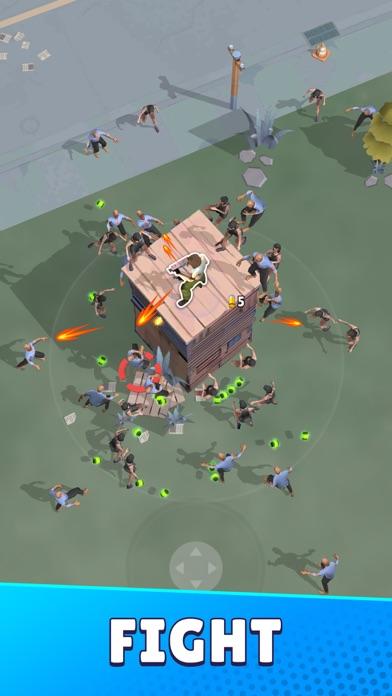 Zombeater : Zombie tower Game Screenshot