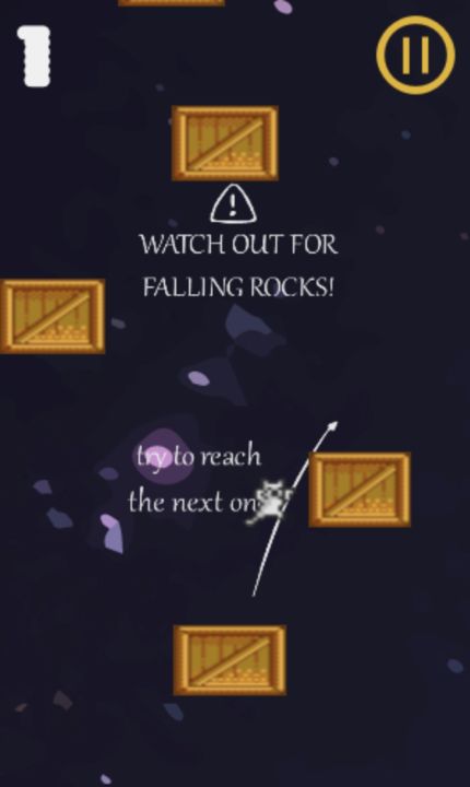 Meow Cat Jumping Pixel Game Game Screenshot