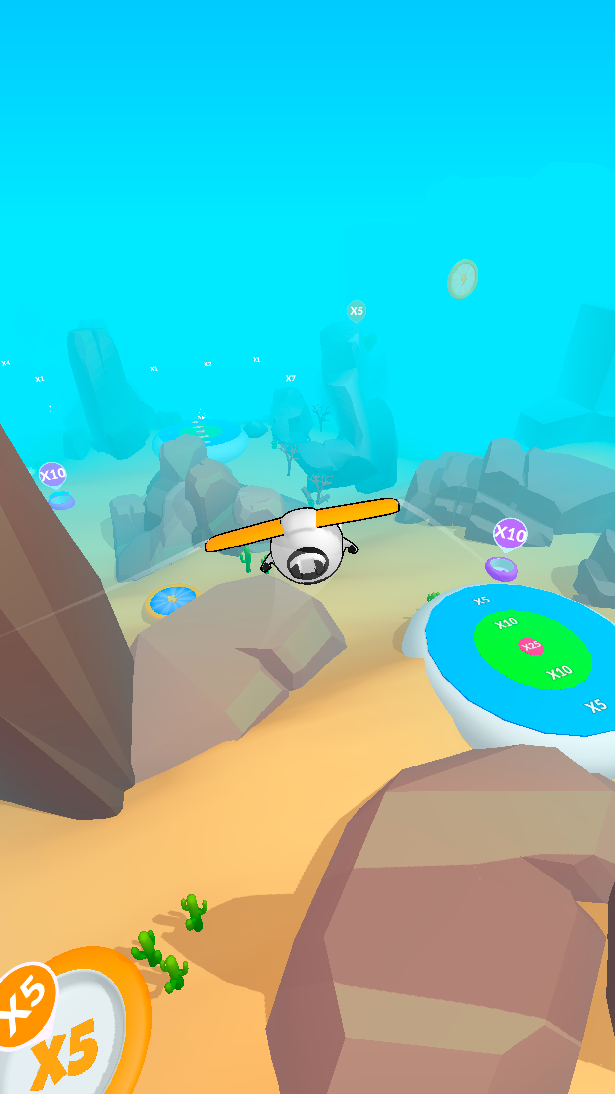 Screenshot of Sky Glider 3D