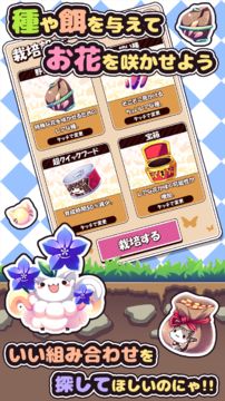 ねこばち!~ねこばちに花を咲かせよう~ Game Screenshot