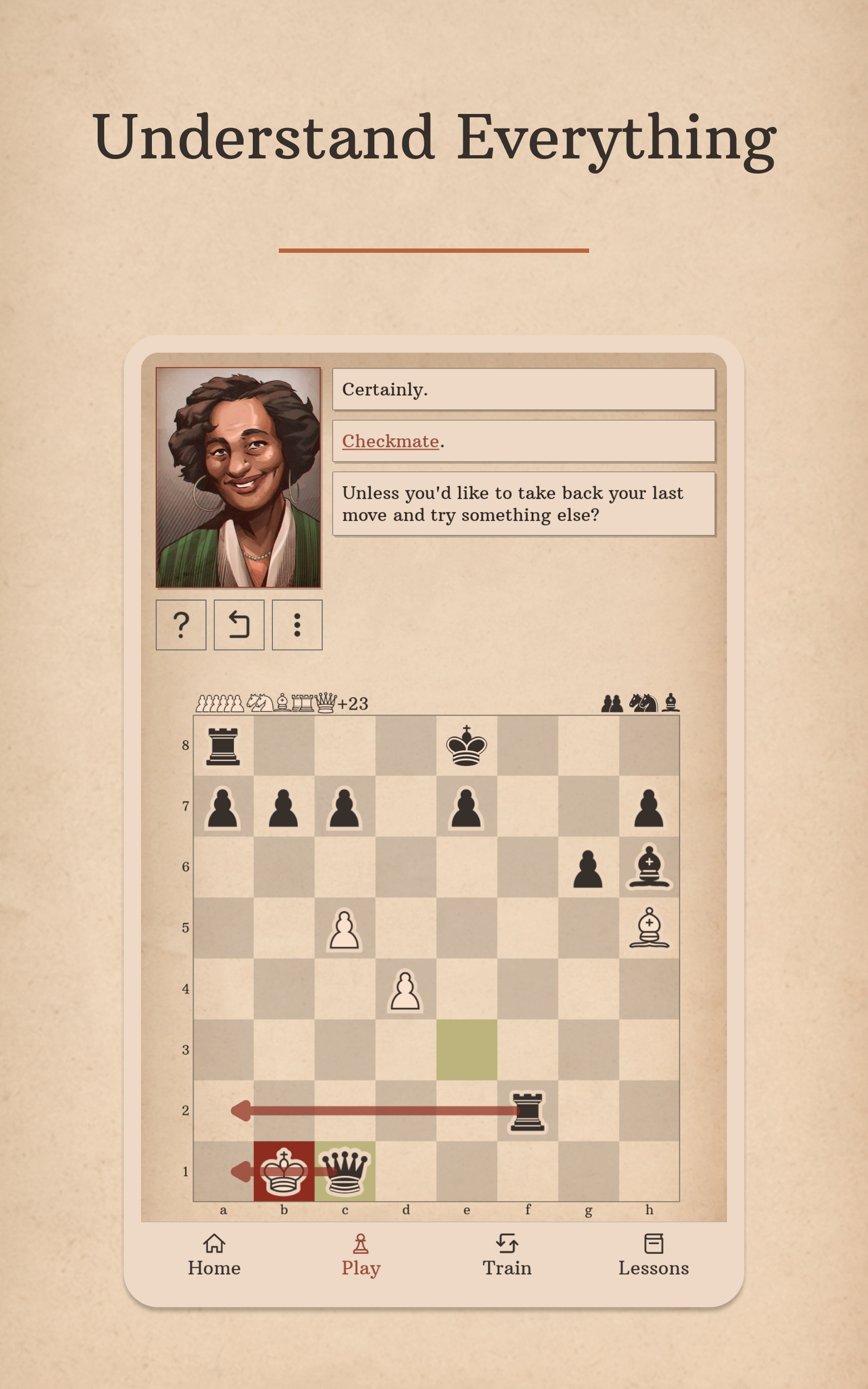 Learn Chess with Dr. Wolf Game Screenshot