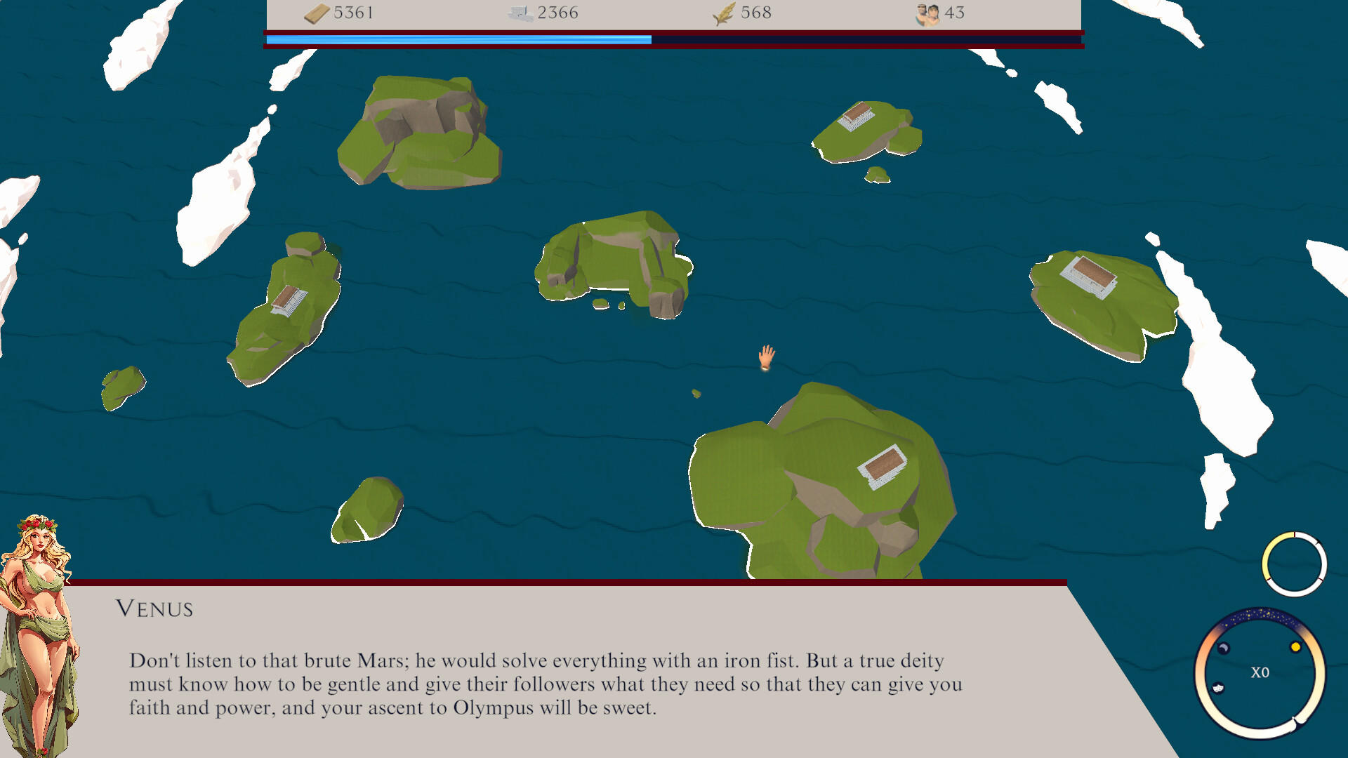 Deity's Domain screenshot game