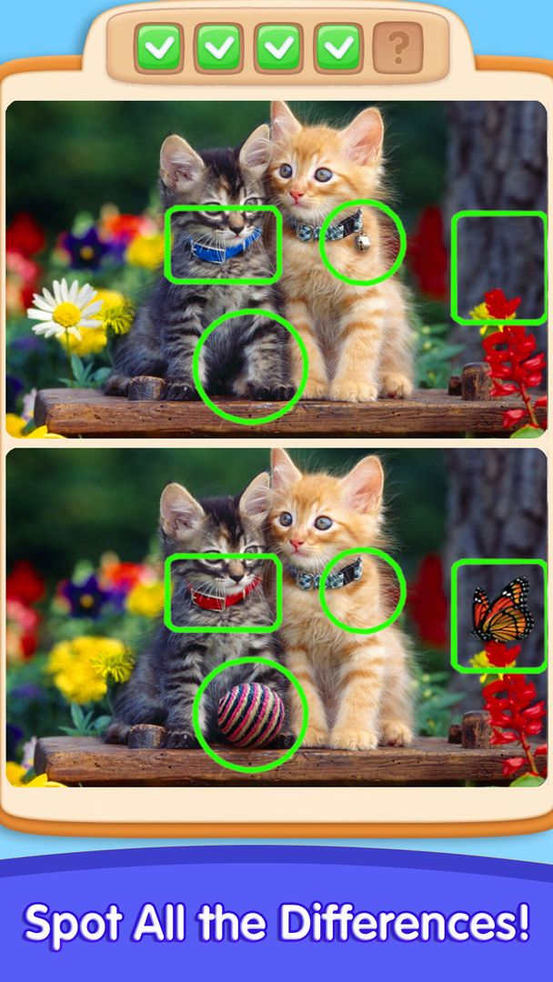 Screenshot of Can You Spot It: Differences