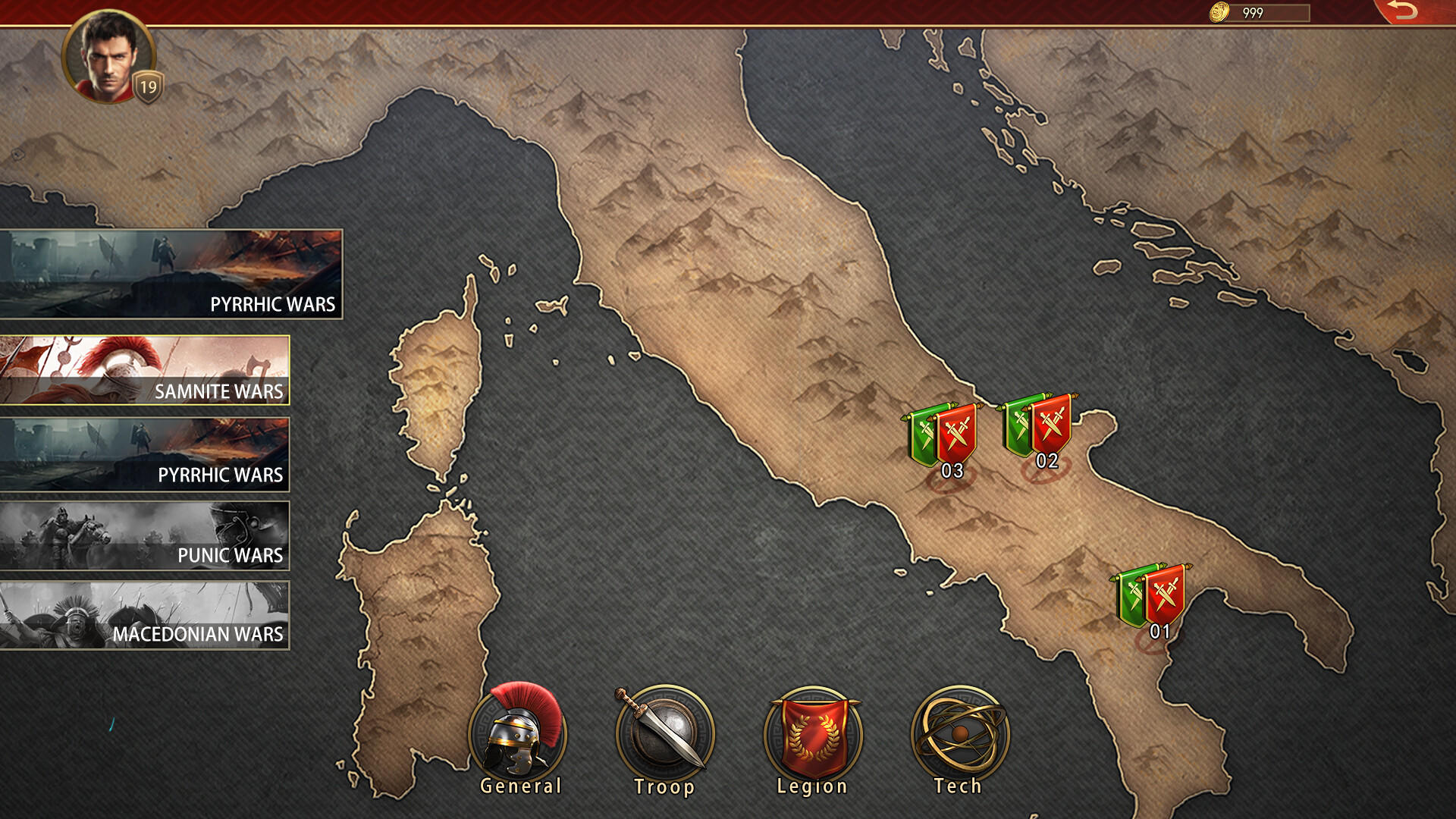 Grand War: Rome screenshot game