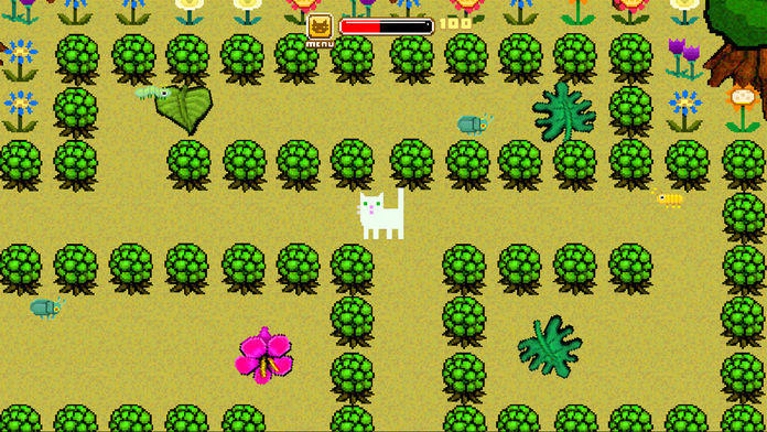 Скриншот игры 像素猫游戏