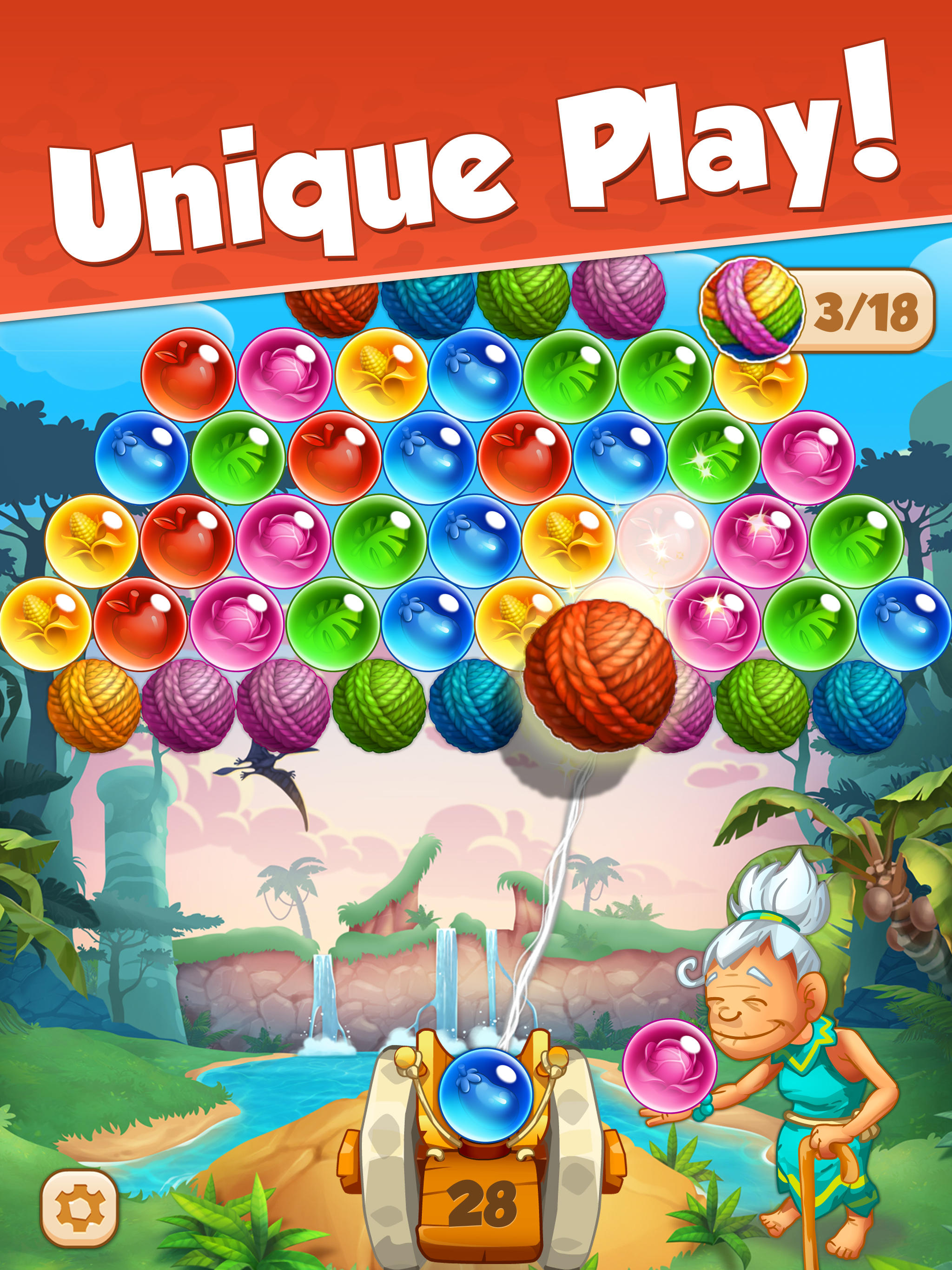 Cuplikan Layar Game Bubble Age Pop