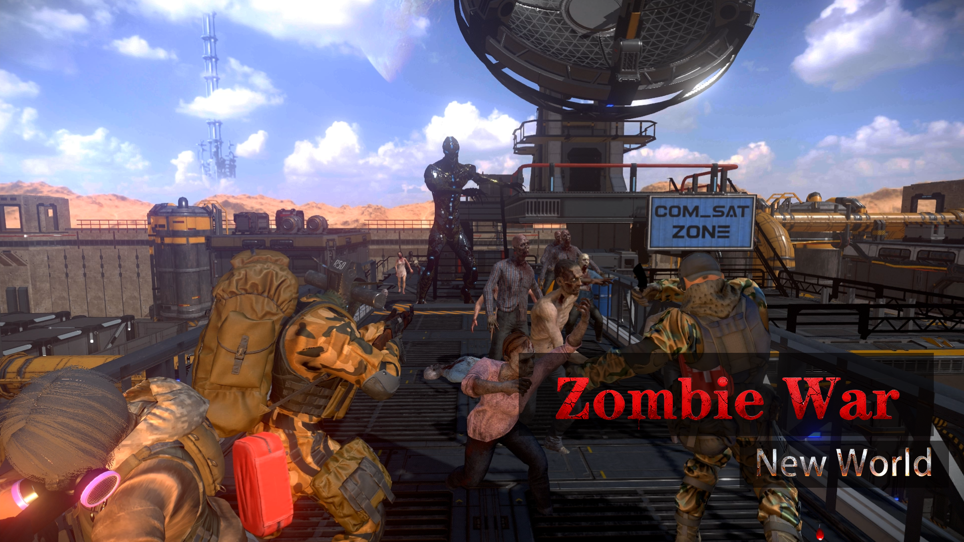 Zombie War:New World screenshot