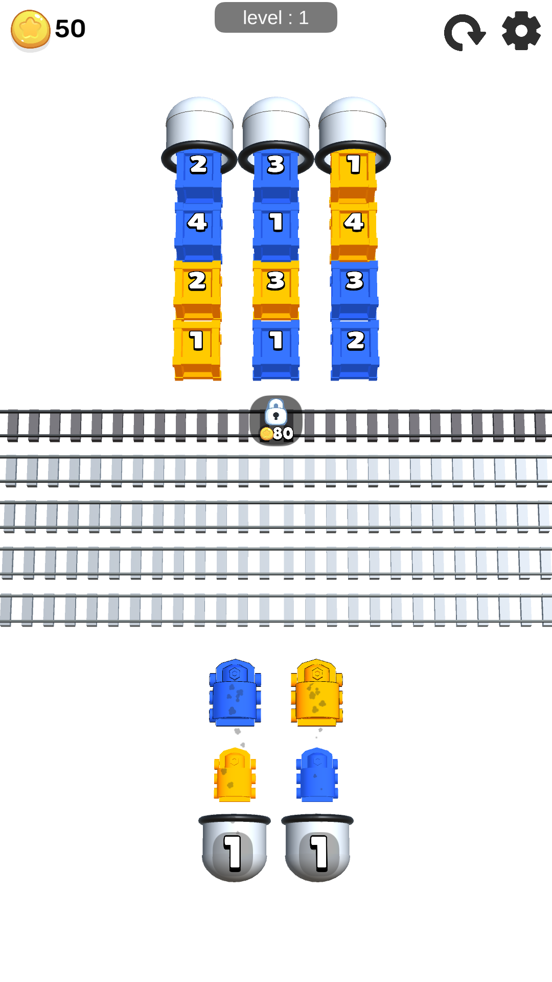 Cuplikan Layar Game Train Jam