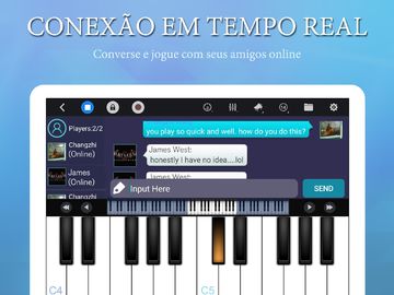 Captura de Tela do Jogo Perfect Piano